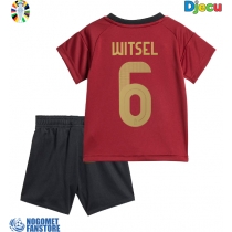 Belgija Axel Witsel #6 Domaci Dres za djecu EP 2024 Kratak Rukav (+ Kratke hlače)
